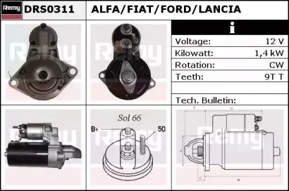 Стартер REMY купить