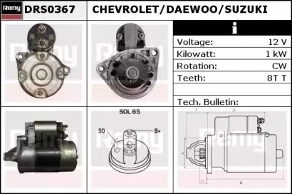 Стартер REMY купить