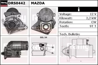Стартер REMY купить