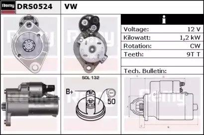 Стартер REMY купить
