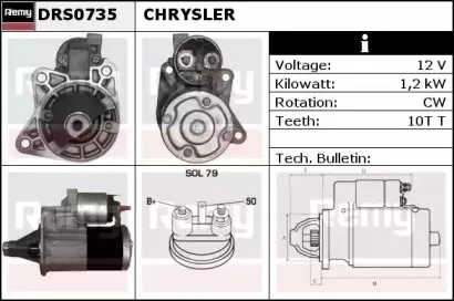 Стартер REMY купить