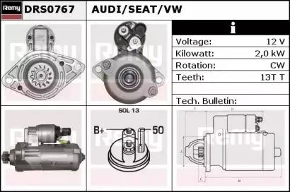 Стартер REMY купить