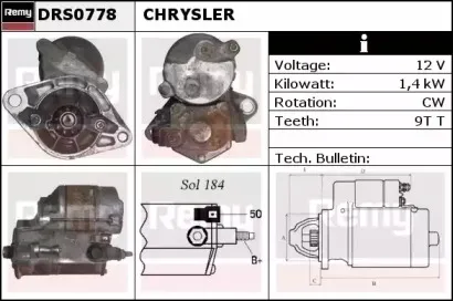 Стартер REMY купить