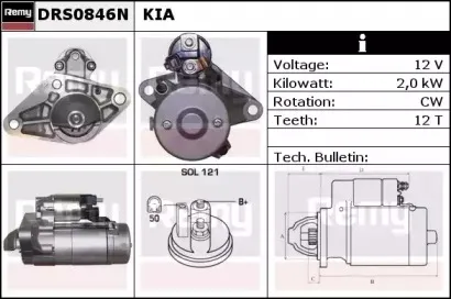 Стартер REMY купить