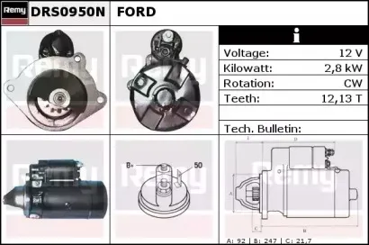 Стартер REMY купить