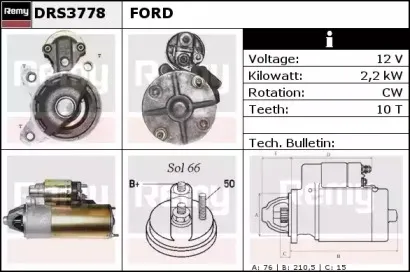 Стартер REMY купить