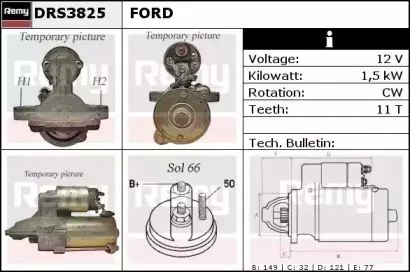 Стартер REMY купить