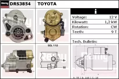 Стартер REMY купить