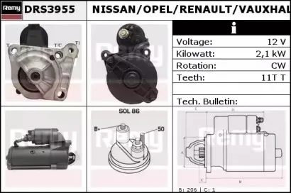 Стартер REMY купить