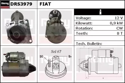 Стартер REMY купить