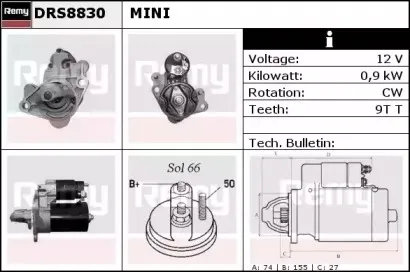 Стартер REMY купить