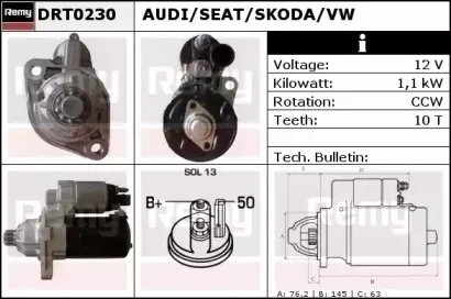 Стартер REMY купить