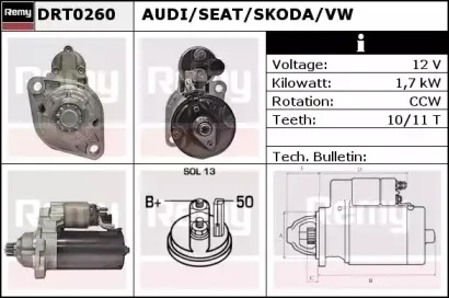 Стартер REMY купить