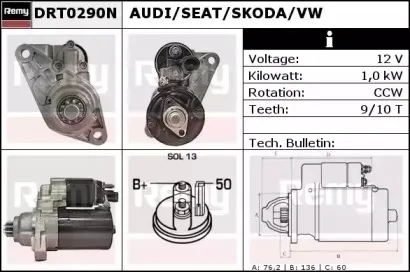 Стартер REMY купить