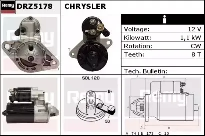 Стартер REMY купить