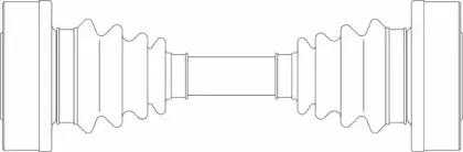 Приводной вал REMY купить