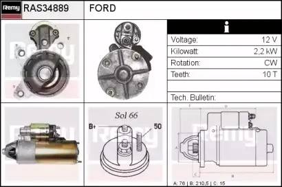 Стартер REMY купить