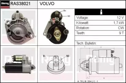 Стартер REMY купить
