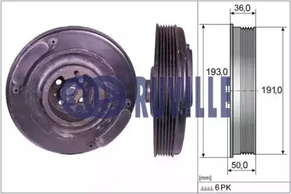 Ременный шкив, коленчатый вал RUVILLE купить