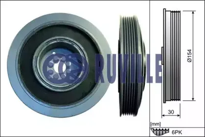 Ременный шкив, коленчатый вал RUVILLE купить