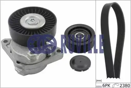 Поликлиновой ременный комплект RUVILLE купить