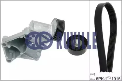 Поликлиновой ременный комплект RUVILLE купить