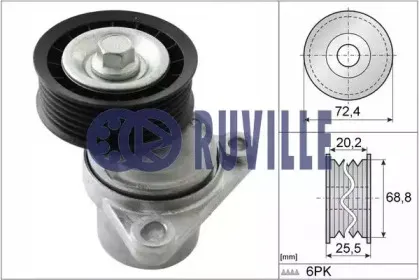 Натяжная планка, поликлиновой ремень RUVILLE купить