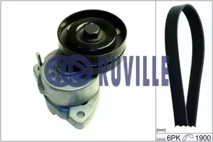 Поликлиновой ременный комплект RUVILLE купить