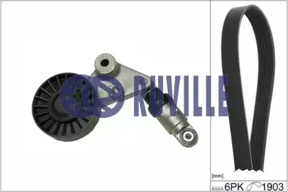 Поликлиновой ременный комплект RUVILLE купить