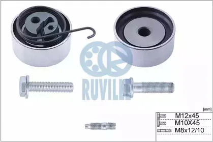 Комплект роликов, зубчатый ремень RUVILLE купить