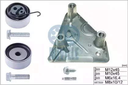 Комплект роликов, зубчатый ремень RUVILLE купить