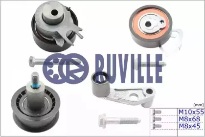 Комплект роликов, зубчатый ремень RUVILLE купить