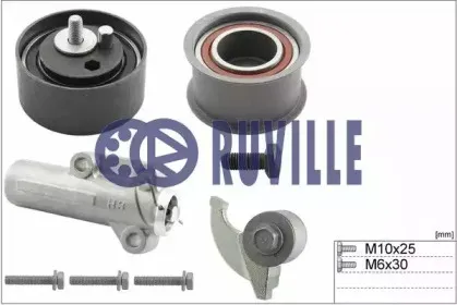 Комплект роликов, зубчатый ремень RUVILLE купить
