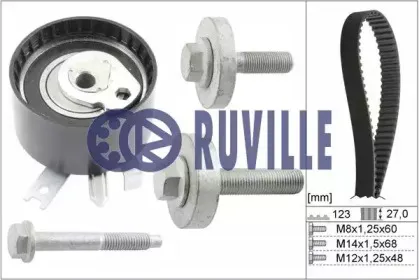 Комплект ремня ГРМ RUVILLE купить