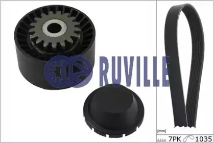 Поликлиновой ременный комплект RUVILLE купить