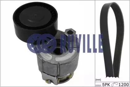 Поликлиновой ременный комплект RUVILLE купить