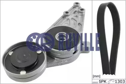 Поликлиновой ременный комплект RUVILLE купить