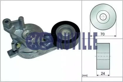 Натяжная планка, поликлиновой ремень RUVILLE купить