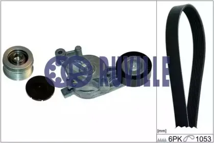 Поликлиновой ременный комплект RUVILLE купить