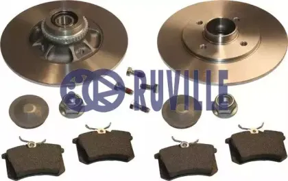 Комплект тормозов, дисковый тормозной механизм RUVILLE купить
