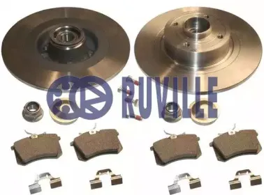 Комплект тормозов, дисковый тормозной механизм RUVILLE купить
