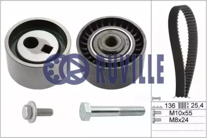 Комплект ремня ГРМ RUVILLE купить