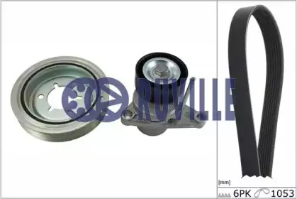 Поликлиновой ременный комплект RUVILLE купить