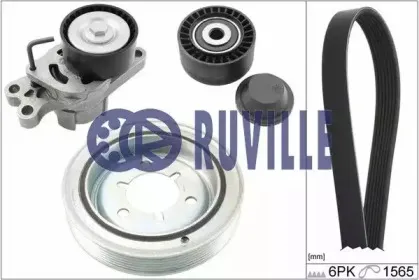 Поликлиновой ременный комплект RUVILLE купить