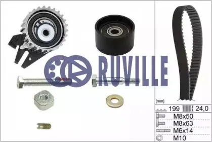 Комплект ремня ГРМ RUVILLE купить