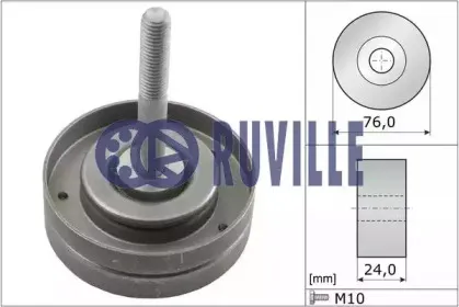 Паразитный / ведущий ролик, поликлиновой ремень RUVILLE купить