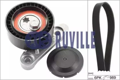 Поликлиновой ременный комплект RUVILLE купить