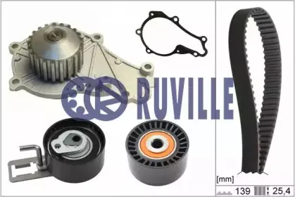 Водяной насос + комплект зубчатого ремня RUVILLE купить