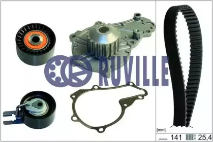 Водяной насос + комплект зубчатого ремня RUVILLE купить