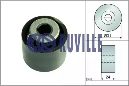 Паразитный / Ведущий ролик, зубчатый ремень RUVILLE купить